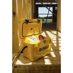 DEWALT 10 Quart Roto Molded Cooler - Yellow