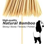 PartyHippo 200-Pack Bamboo Skewers for BBQ & Crafts