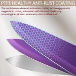 12-Piece Color-Coded Kitchen Knife Set