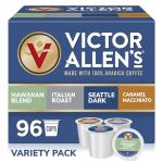 Victor Allen's Coffee Variety Pack, 96 Single Serve Pods
