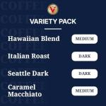 Victor Allen's Coffee Variety Pack, 96 Single Serve Pods