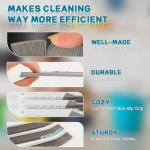 Crevice Cleaning Brush Set for Kitchen & Bathroom