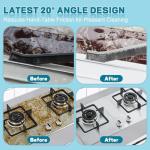 Crevice Cleaning Brush Set for Kitchen & Bathroom