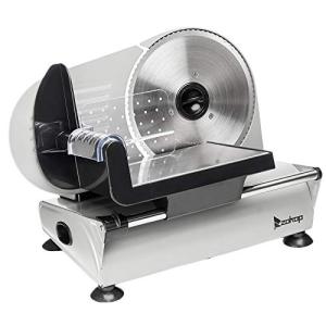Winado 7.5-Inch Electric Meat Slicer - Stainless Steel