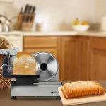 Winado 7.5-Inch Electric Meat Slicer - Stainless Steel