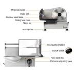 Winado 7.5-Inch Electric Meat Slicer - Stainless Steel