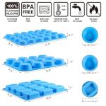 Silicone Muffin and Loaf Pan Set - 3-Pack