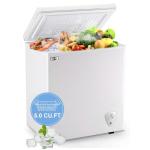 WANAI 5.0 Cu Ft Compact Chest Freezer