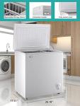 WANAI 5.0 Cu Ft Compact Chest Freezer