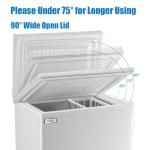 WANAI 5.0 Cu Ft Compact Chest Freezer