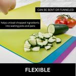 Color-Coded Flexible Cutting Mats Set of 3
