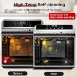 30" Self-Cleaning Electric Wall Oven, 8 Functions
