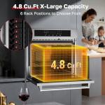 30" Self-Cleaning Electric Wall Oven, 8 Functions