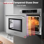 30" Self-Cleaning Electric Wall Oven, 8 Functions