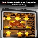 30" Self-Cleaning Electric Wall Oven, 8 Functions