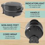 Mini Snowflake Waffle Maker – Quick Breakfast Fun