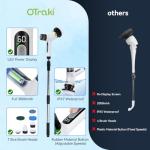 OTraki 11-in-1 Cordless Electric Spin Scrubber