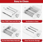 3-in-1 Pasta Maker Attachment for KitchenAid Mixers