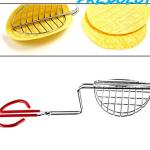 Taco Shell Tongs with Rubber Handle, 13 Inches