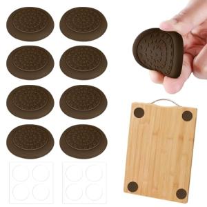 Non-Slip Stabilizer Pads for Cutting Boards - 8 Pack