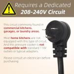 Oshen 26.4QT Electric Pressure Cooker and Multicooker