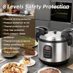 Oshen 26.4QT Electric Pressure Cooker and Multicooker