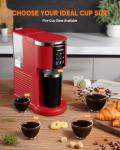Shardor 3-in-1 K Cup Coffee Maker, Compact Design