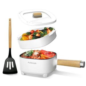 Audecook 2L Electric Hot Pot and Frying Pan