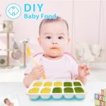 DOQAUS Silicone Ice Cube Trays - 4 Pack