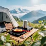 Kikihuose 1800W Double Induction Cooktop with Timer