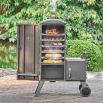 VEVOR Heavy-Duty Charcoal Offset Smoker with Grates