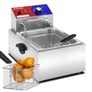 12L Electric Commercial Deep Fryer with Basket