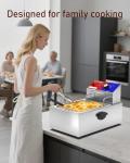 12L Electric Commercial Deep Fryer with Basket