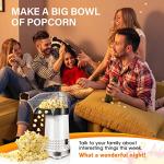 Oil-Free Electric Hot Air Popcorn Maker, 4.5 Quart