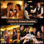 Electric Whiskey Smoker Kit with Wood Chips