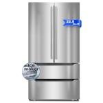 Stainless Steel French Door Refrigerator with Ice Maker