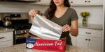 Heavy Duty Aluminum Foil Roll with Cutter Box