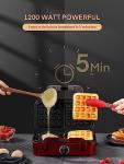 Fohere 3-in-1 Waffle and Sandwich Maker