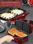 Fohere 3-in-1 Waffle and Sandwich Maker
