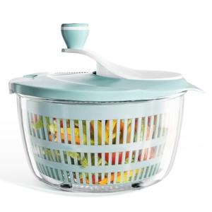 4.24Qt Salad Spinner and Vegetable Dryer, Green