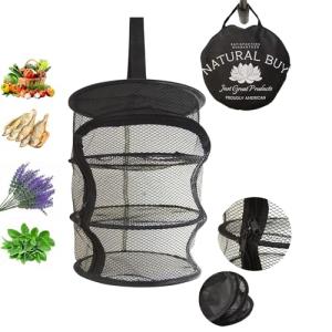9-Inch Hanging Dry Net for Herbs and More