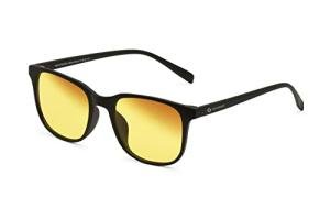 NightRaven Matte Black Night Driving Glasses