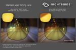 NightRaven Matte Black Night Driving Glasses