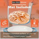 Teal Enameled Cast Iron Dutch Oven & Bread Pan