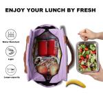 Joymee Insulated Lunch Bag with Side Pockets