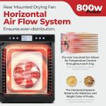 Magic Mill Food Dehydrator with 15 Steel Trays