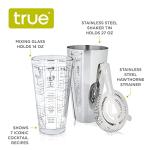 3-Piece Barware Set for Cocktails and Drinks