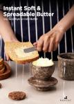 Oceanic Marble Butter Keeper for Spreadable Butter