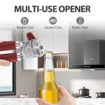 Heavy Duty Manual Can Opener with Bottle Opener