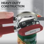 Heavy Duty Manual Can Opener with Bottle Opener
